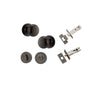 Iver Cambridge Door Knob On Round Rose Concealed Fix - primehardware