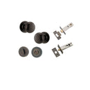 Iver Cambridge Door Knob On Round Rose Concealed Fix - primehardware