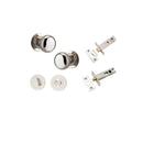 Iver Cambridge Door Knob On Round Rose Concealed Fix