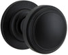 Iver Paddington Door Knob On Round Rose Concealed Fix - primehardware