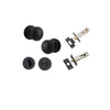 Iver Paddington Door Knob On Round Rose Concealed Fix - primehardware