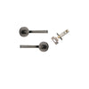 Iver Annecy Door Lever Handle On Round Rose Pair - primehardware
