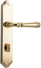 Iver Verona Door Lever Handle On Shouldered Backplate - primehardware