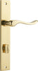 Iver Stirling Door Lever Handle On Rectangular Backplate - primehardware