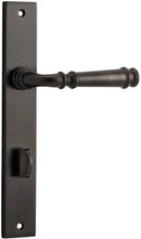 Iver Verona Door Lever Handle On Rectangular Backplate - primehardware