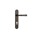 Iver Verona Door Lever Handle On Oval Backplate - primehardware