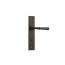 Iver Verona Door Lever Handle On Chamfered Backplate - primehardware