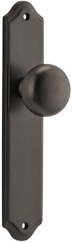 Iver Cambridge Door Knob On Shouldered Backplate