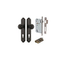 Iver Guildford Door Knob On Shouldered Backplate - primehardware