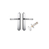 Iver Verona Door Lever Handle On Shouldered Backplate - primehardware