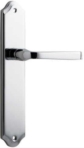 Iver Annecy Door Lever Handle On Shouldered Backplate - primehardware