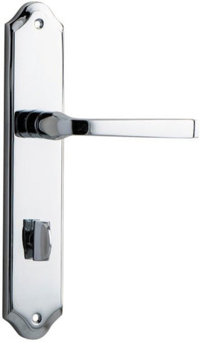 Iver Annecy Door Lever Handle On Shouldered Backplate - primehardware