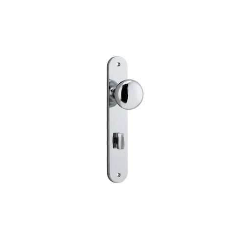 Iver Cambridge Door Knob On Oval Backplate - primehardware