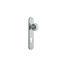 Iver Guildford Door Knob On Oval Backplate - primehardware