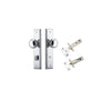 Iver Paddington Door Knob On Stepped Backplate - primehardware