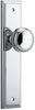 Iver Paddington Door Knob On Stepped Backplate - primehardware