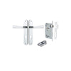 Iver Copenhagen Door Lever Handle On Oval Backplate - primehardware