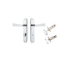 Iver Copenhagen Door Lever Handle On Oval Backplate - primehardware