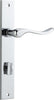 Iver Stirling Door Lever Handle On Rectangular Backplate - primehardware