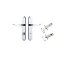 Iver Stirling Door Lever Handle On Shouldered Backplate