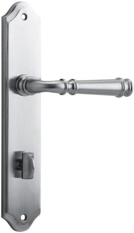 Iver Verona Door Lever Handle On Shouldered Backplate - primehardware