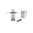 Iver Annecy Door Lever Handle On Oval Backplate - primehardware