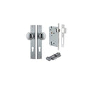 Iver Cambridge Door Knob On Rectangular Backplate - primehardware