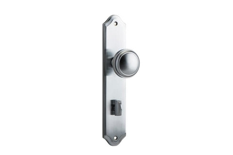 Iver Paddington Door Knob On Shouldered Backplate - primehardware