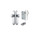 Iver Cambridge Door Knob On Shouldered Backplate - primehardware