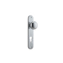 Iver Cambridge Door Knob On Oval Backplate - primehardware