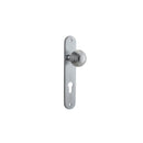 Iver Guildford Door Knob On Oval Backplate - primehardware