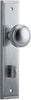 Iver Paddington Door Knob On Stepped Backplate - primehardware