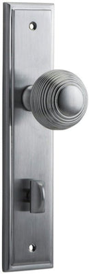 Iver Guildford Door Knob On Stepped Backplate