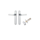 Iver Osaka Door Lever Handle On Oval Backplate