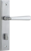 Iver Copenhagen Door Lever Handle On Stepped Backplate