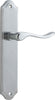 Iver Stirling Door Lever Handle On Shouldered Backplate - primehardware
