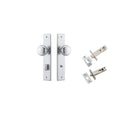 Iver Cambridge Door Knob On Chamfered Backplate - primehardware