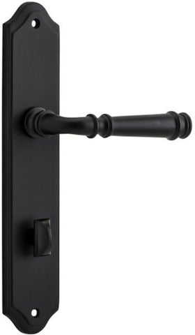 Iver Verona Door Lever Handle On Shouldered Backplate - primehardware