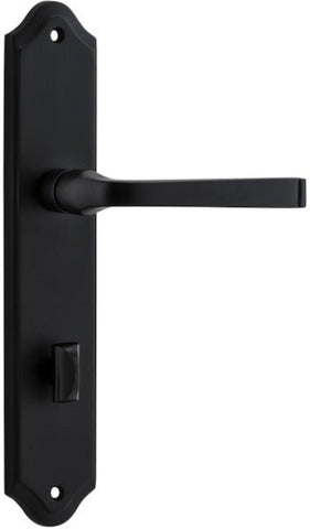 Iver Annecy Door Lever Handle On Shouldered Backplate - primehardware