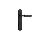 Iver Berlin Door Lever Handle On Oval Backplate - primehardware