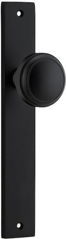 Iver Paddington Door Knob On Rectangular Backplate