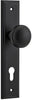Iver Paddington Door Knob On Stepped Backplate - primehardware