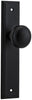 Iver Paddington Door Knob On Stepped Backplate - primehardware