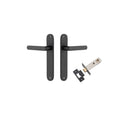 Iver Osaka Door Lever Handle On Oval Backplate - primehardware