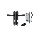 Iver Copenhagen Door Lever Handle On Oval Backplate - primehardware