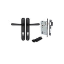 Iver Copenhagen Door Lever Handle On Oval Backplate - primehardware