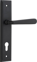 Iver Copenhagen Door Lever Handle On Stepped Backplate - primehardware