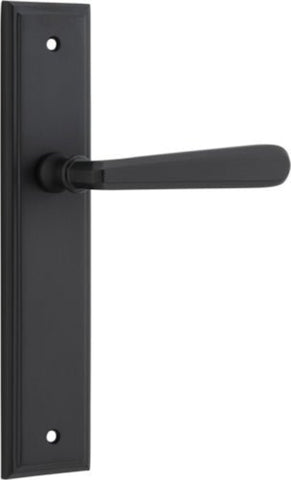 Iver Copenhagen Door Lever Handle On Stepped Backplate