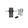 Iver Stirling Door Lever Handle On Stepped Backplate