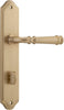 Iver Verona Door Lever Handle On Shouldered Backplate - primehardware